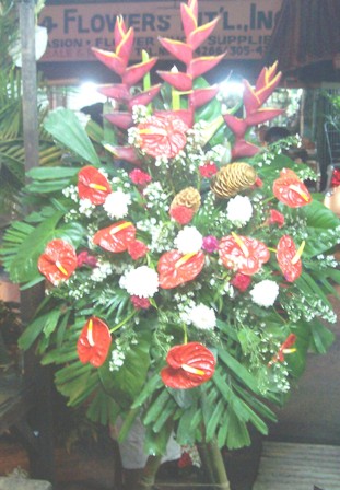 Red Kuna Wreath